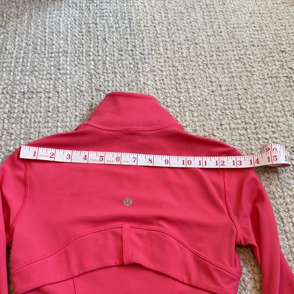 Salmon/Coral Waist-length Lululemon Define Jacket - Picture 14 of 15